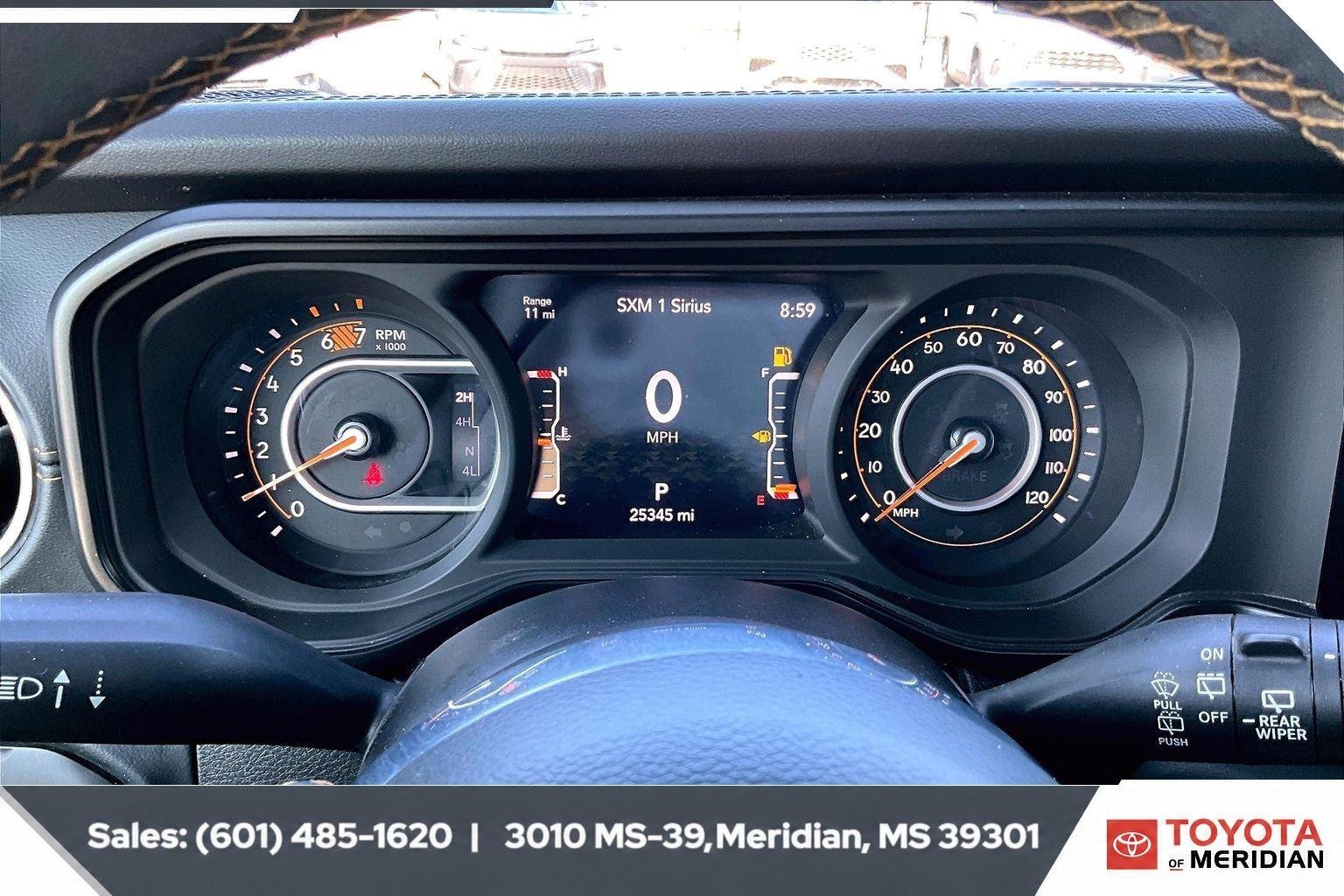 Used 2024 Hydro Blue Pearlcoat Jeep Sahara image 14