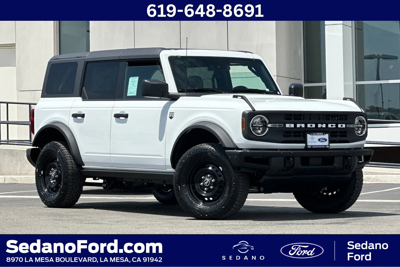 New 2026 White Ford Big Bend image 1
