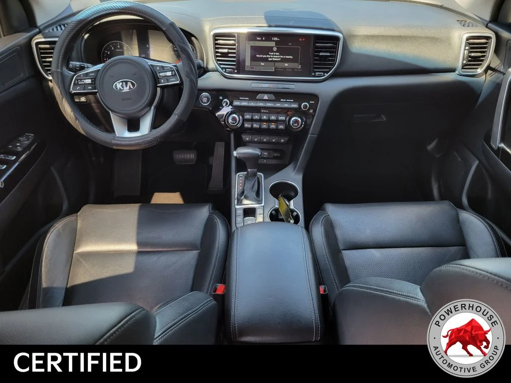 Used 2021 White Kia EX image 19