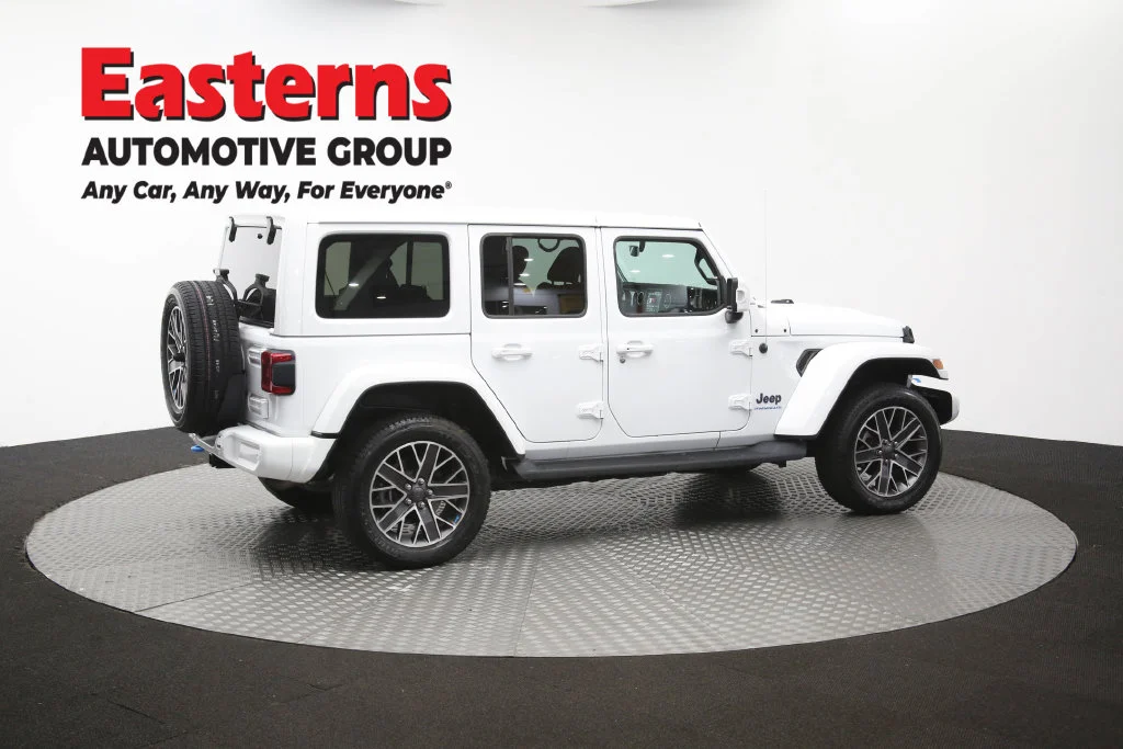 Used 2023 White Jeep Sahara 4xe image 44