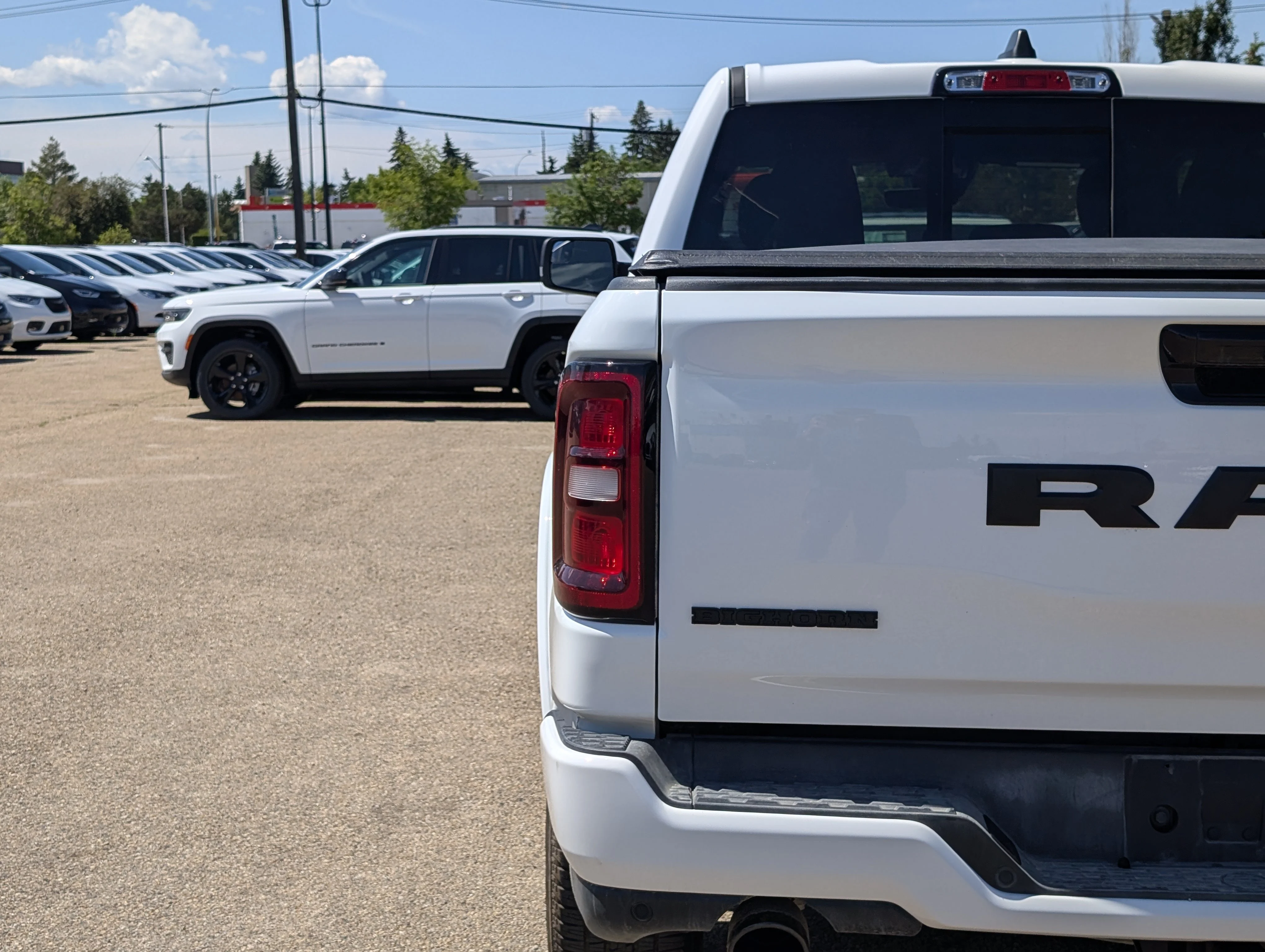 Used 2025 Bright White Ram Big Horn image 13