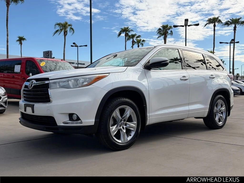 Used 2016 White Toyota Limited image 2