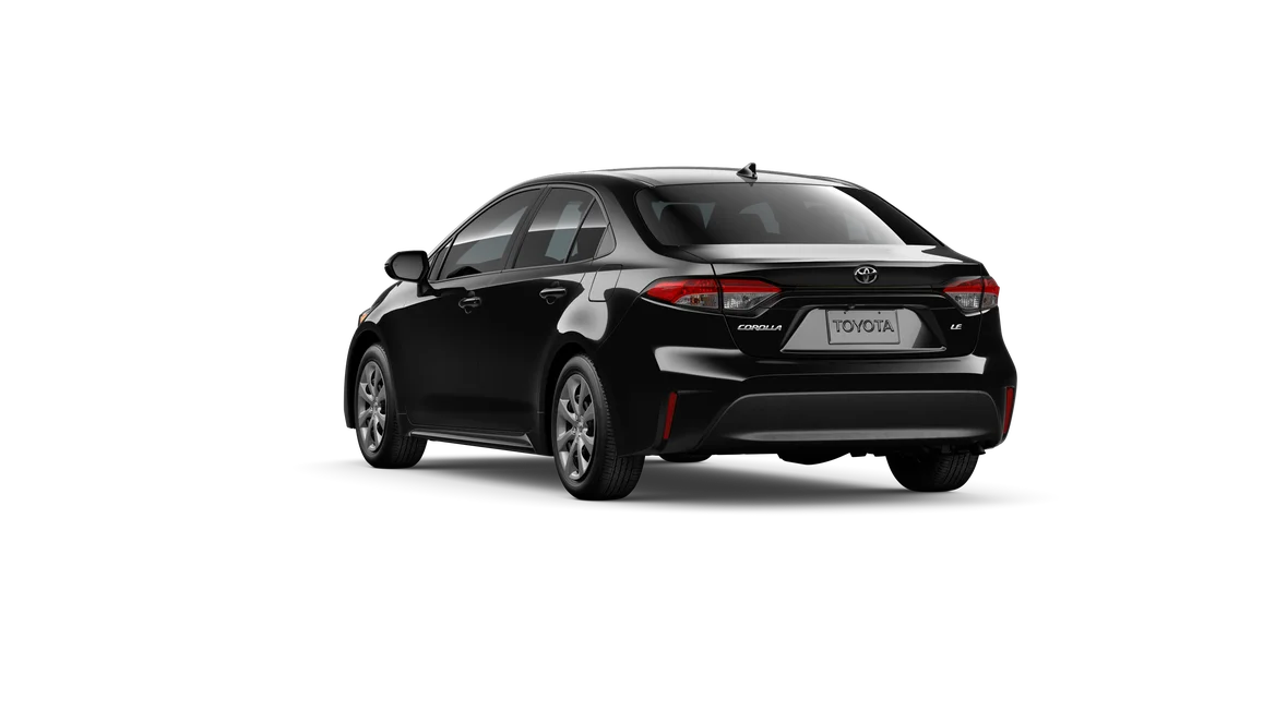 New 2026 Midnight Black Metallic Toyota LE image 26