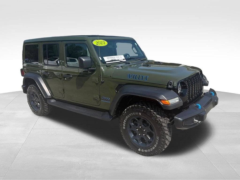 Used 2023 Green Jeep Willys 4xe image 7