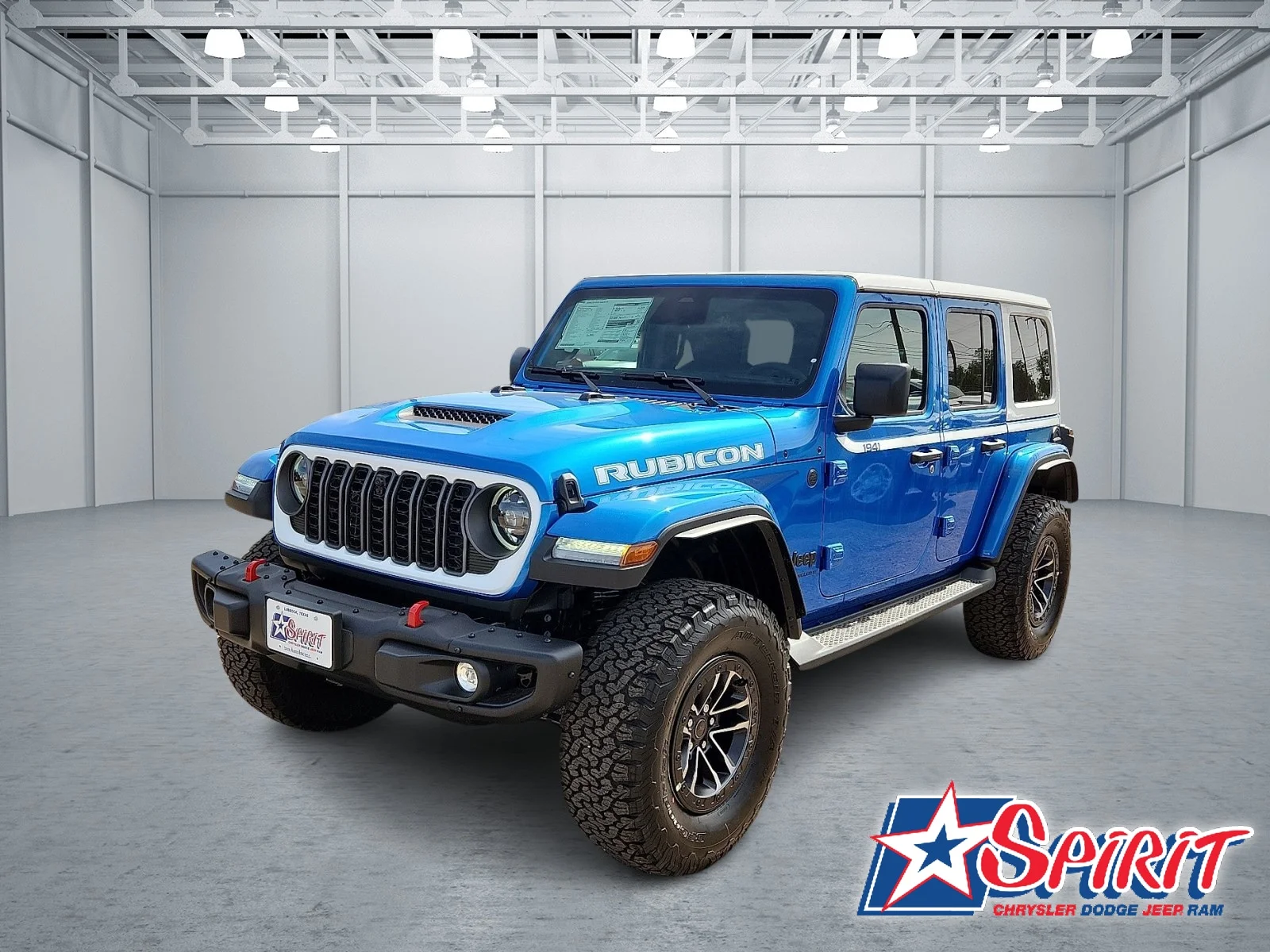 New 2026 PBJ Hydro Blue Jeep 4-DOOR RUBICON image 1