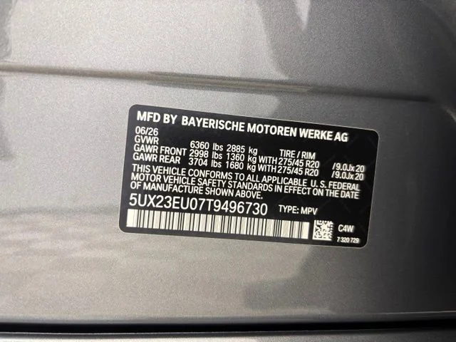 New 2026 Skyscraper Grey Metallic BMW xDrive40i image 20