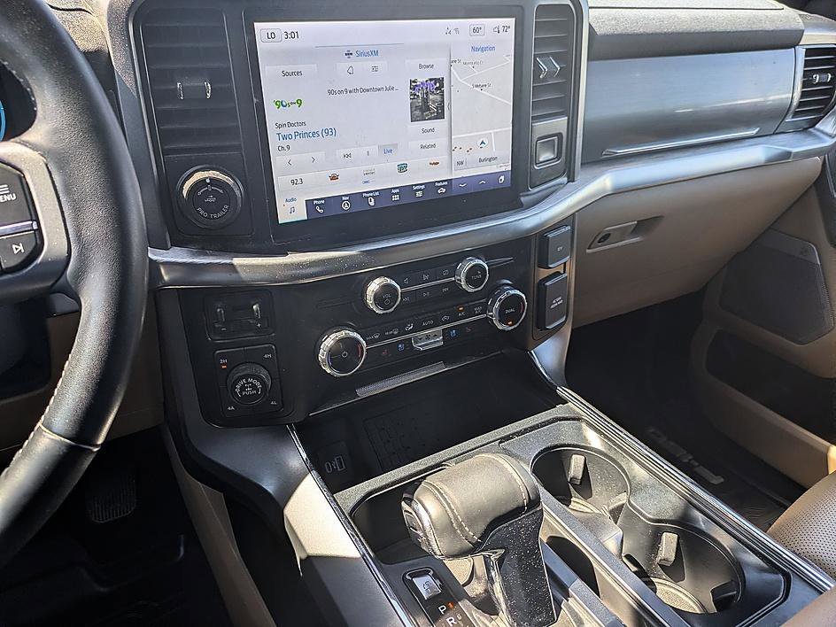 Used 2023 Antimatter Blue Metallic Ford LARIAT image 20