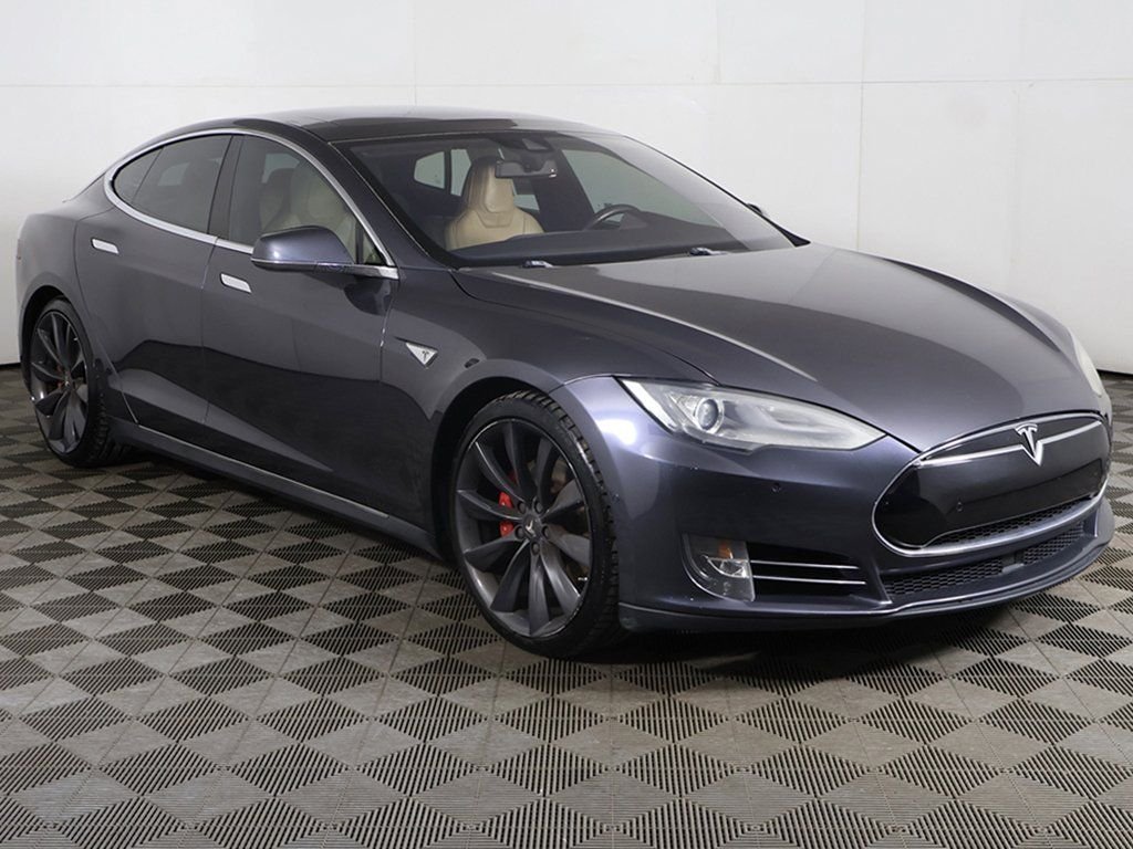 Used 2015 Tesla Model S P85D with VIN 5YJSA1E49FF109624 for sale in Parma, OH