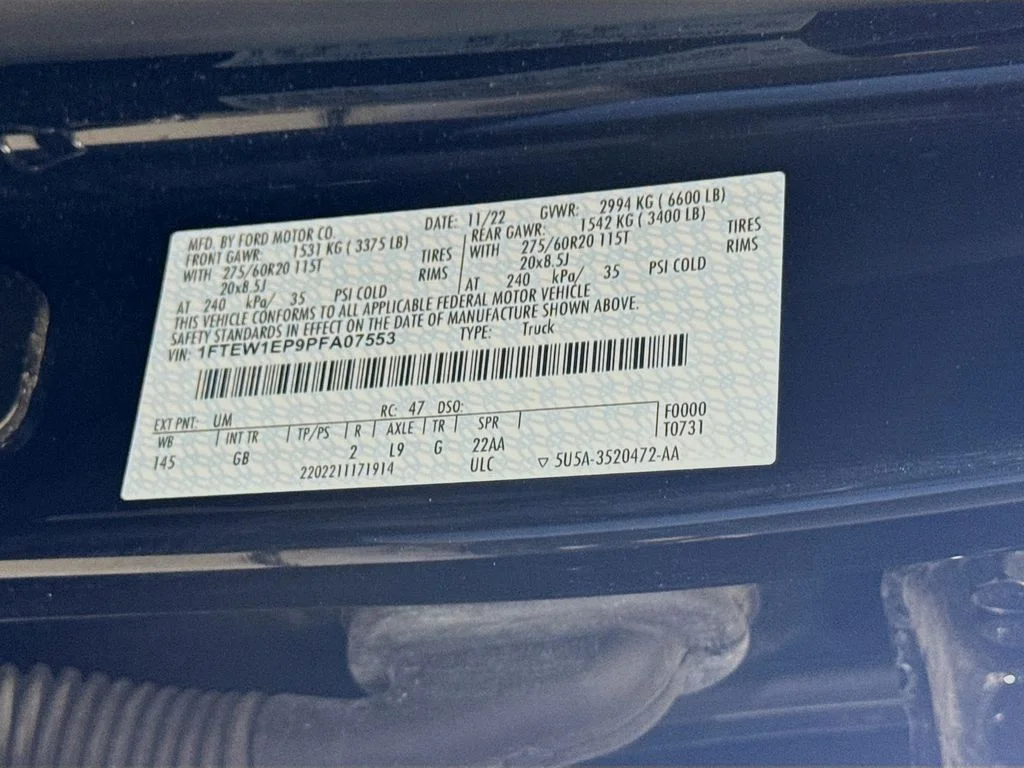 Certified Used 2023 Agate Black Metallic Ford XL image 31