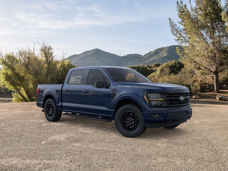 New 2026 Antimatter Blue Metallic Ford XLT image 7