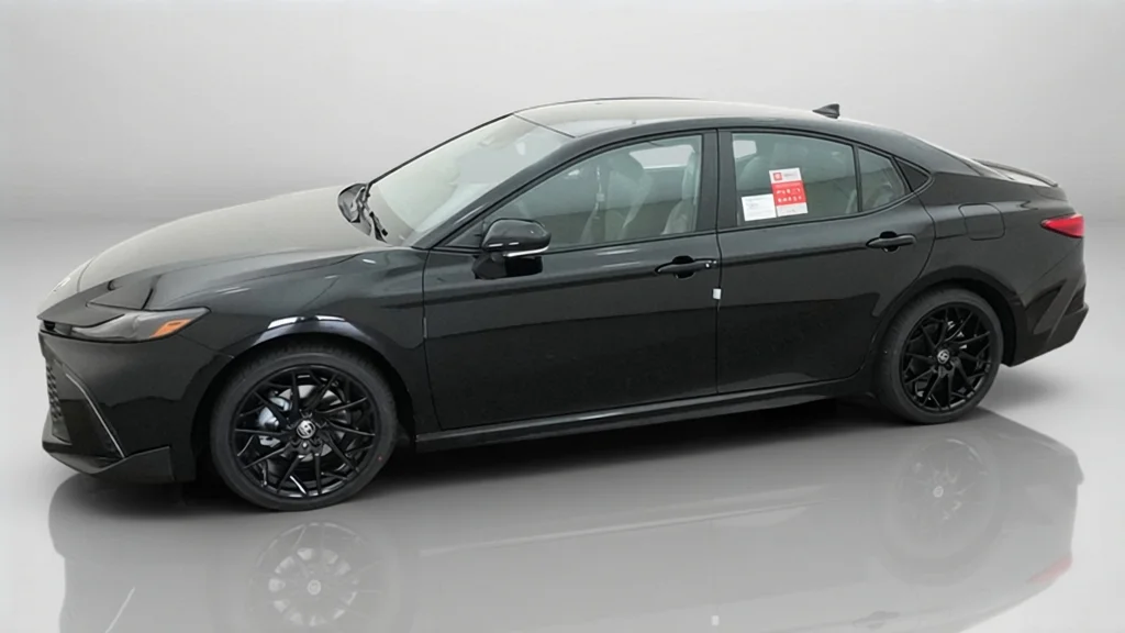 New 2026 Midnight Black Metallic Toyota SE image 3