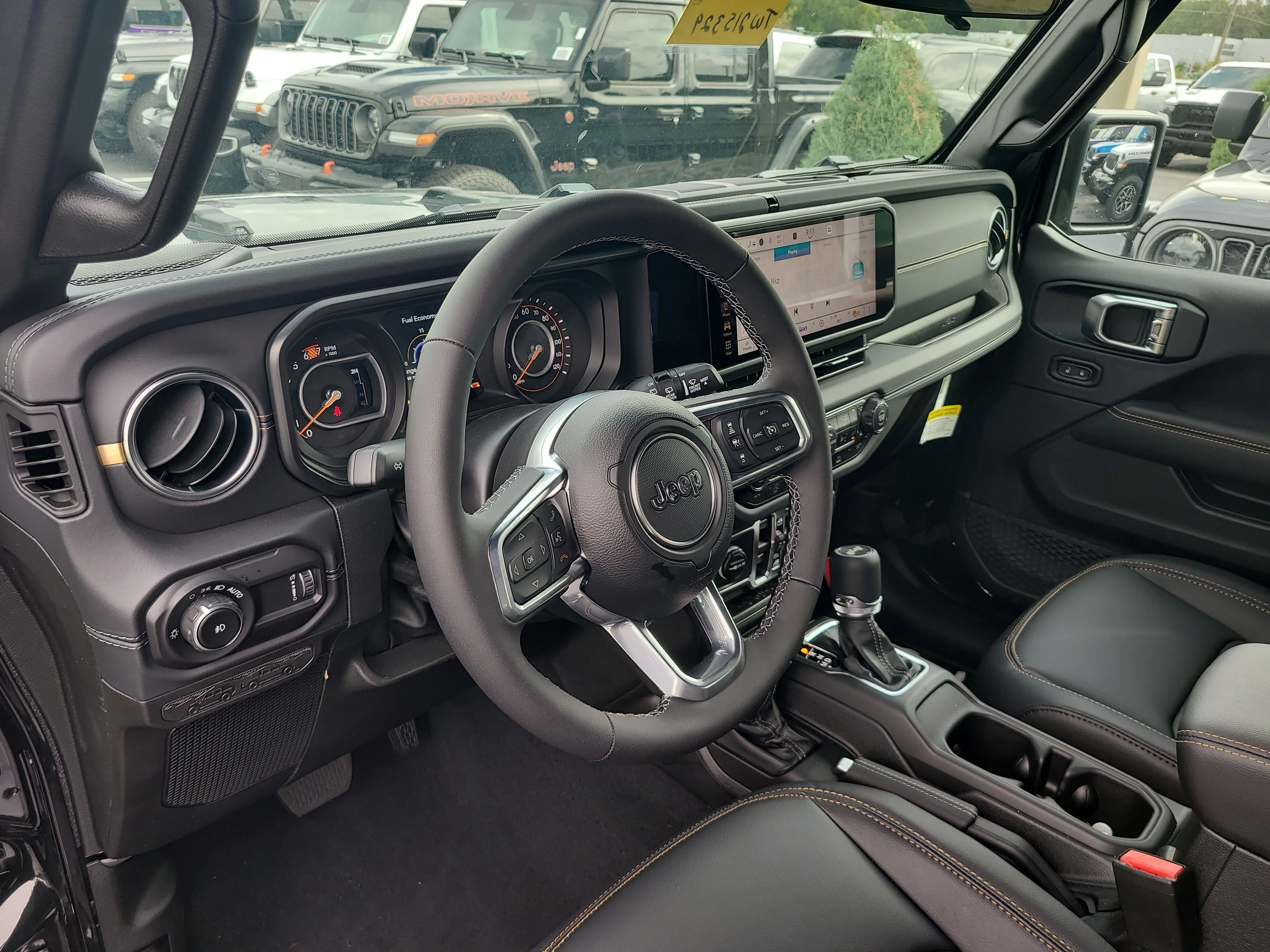 New 2026 Black Clearcoat Jeep Sahara image 13