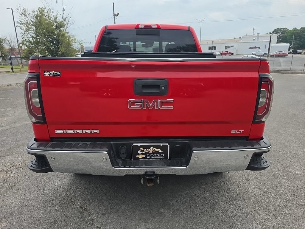 Used 2018 CARDINAL RED GMC SLT image 6