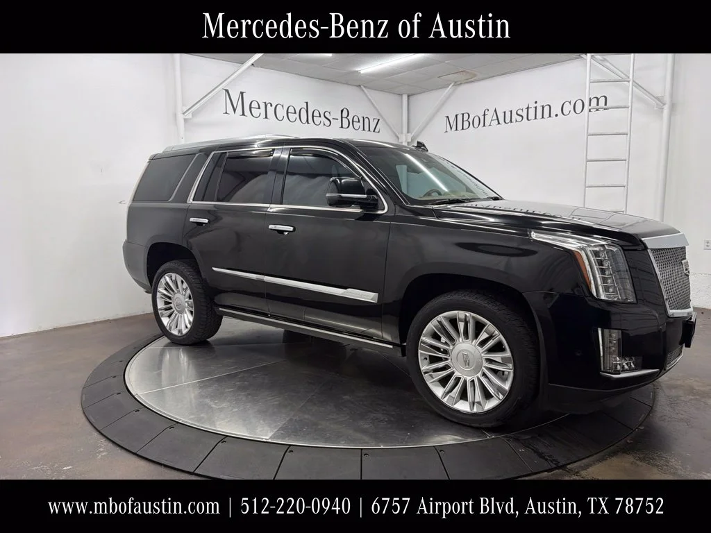 Used 2019 Black Cadillac Platinum Edition image 1
