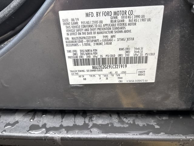 Used 2020 Gray Ford SE image 15