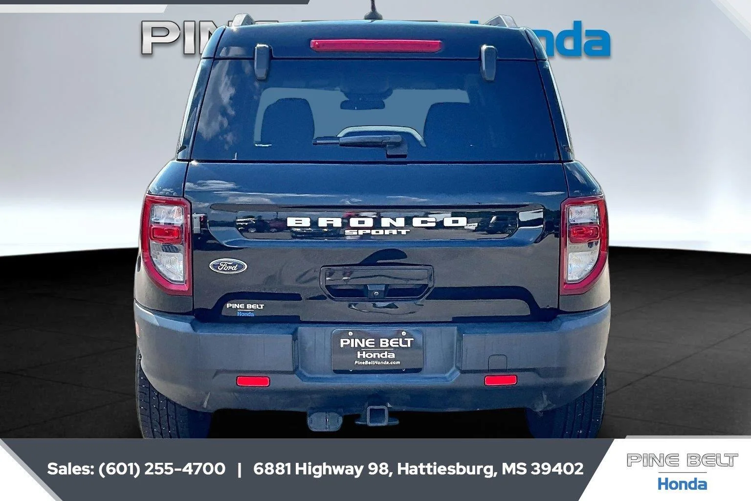 Used 2021 Shadow Black Ford Big Bend image 4