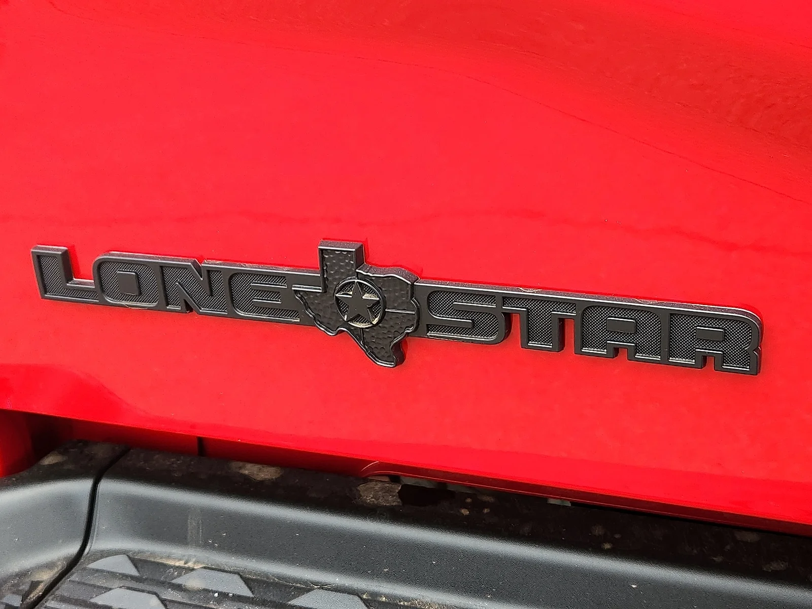 New 2026 Flame Red Clear-Coat  Paint Ram LONE STAR CREW CAB 4X4 6