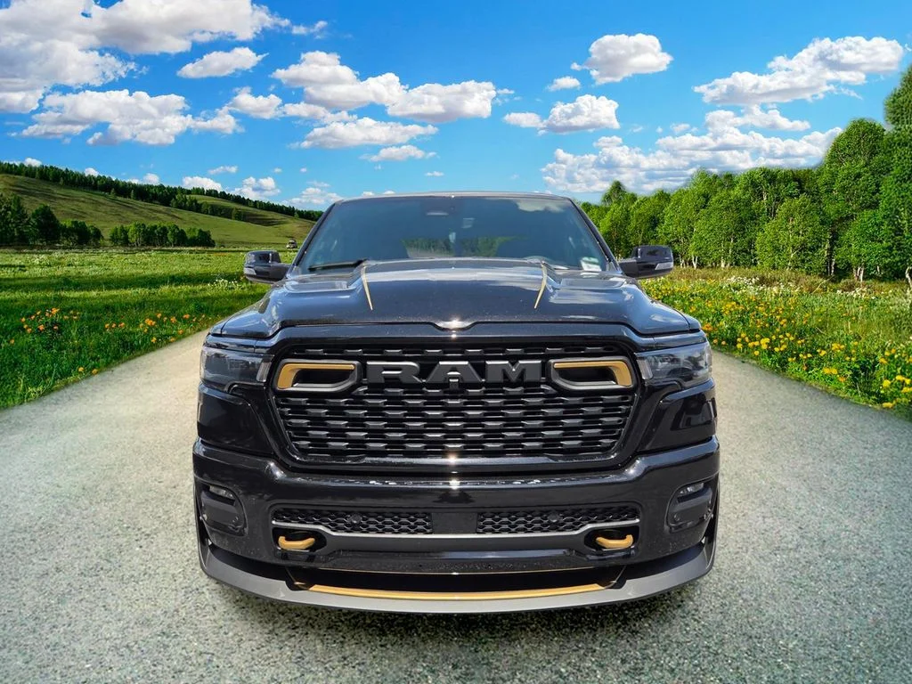 New 2026 Diamond Black Crystal Pearl-Coat Exterior Paint RAM 650HP Supercharger image 8
