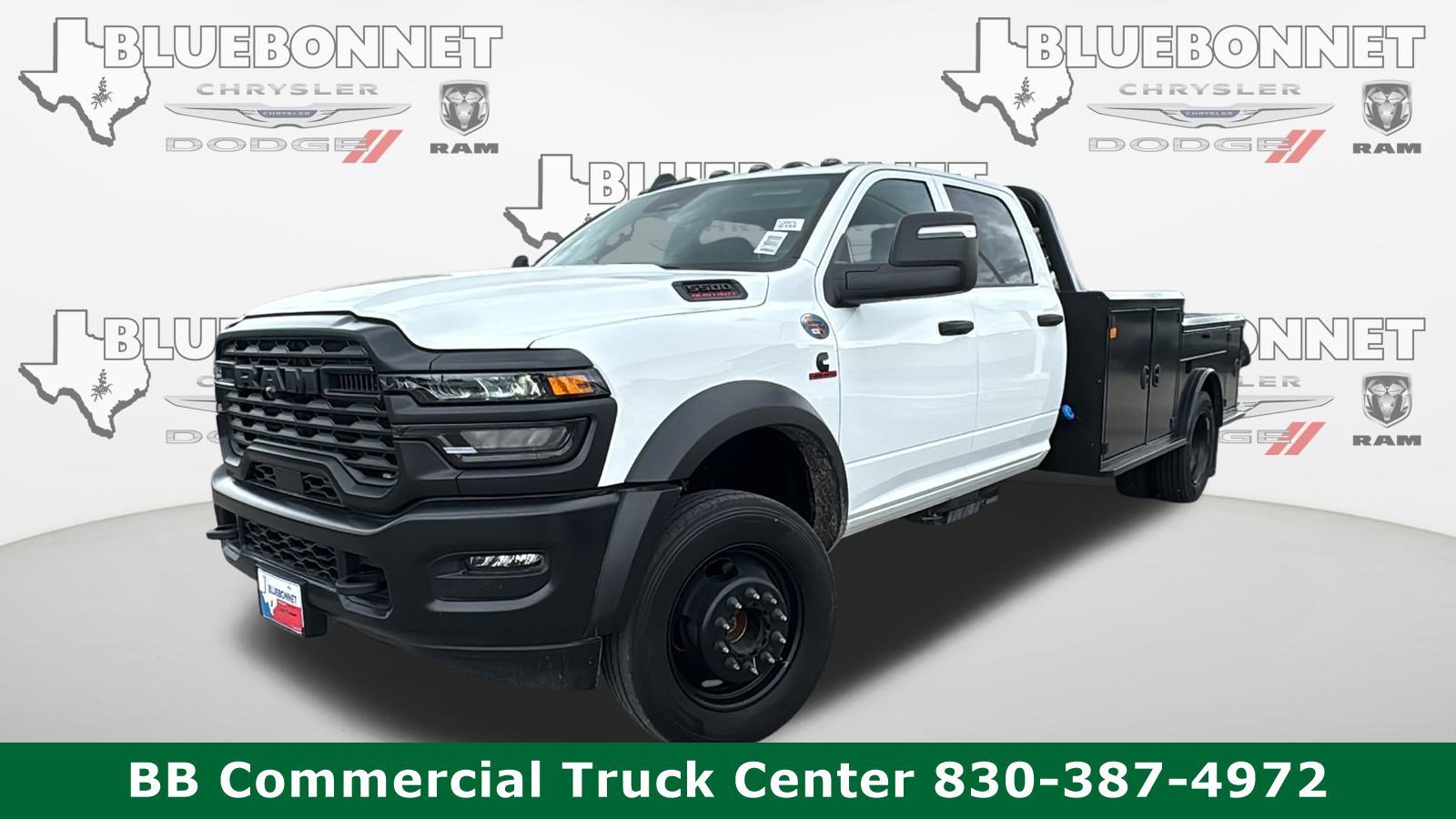 New 2026 Bright White Clear-Coat Exterior Paint RAM Tradesman image 1