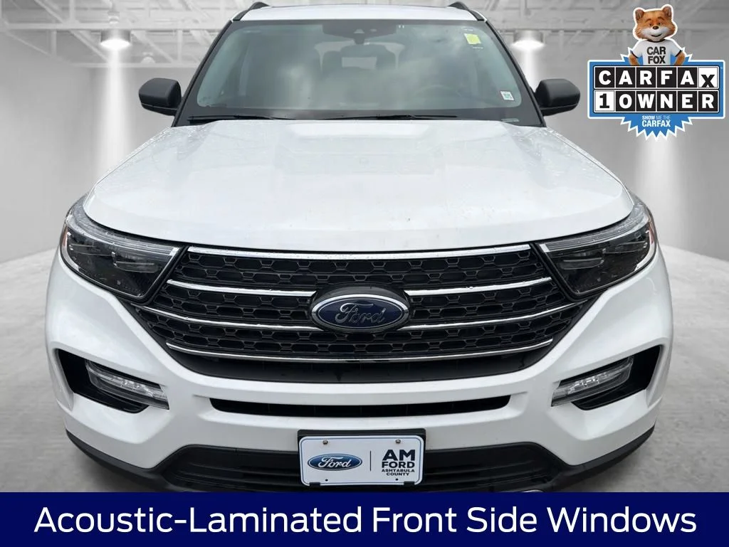Certified Used 2023 White Metallic Ford XLT image 24