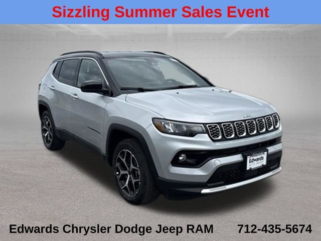 New 2026 Silver Zynith Metallic Clear-Coat Exterior Paint Jeep Limited image 1