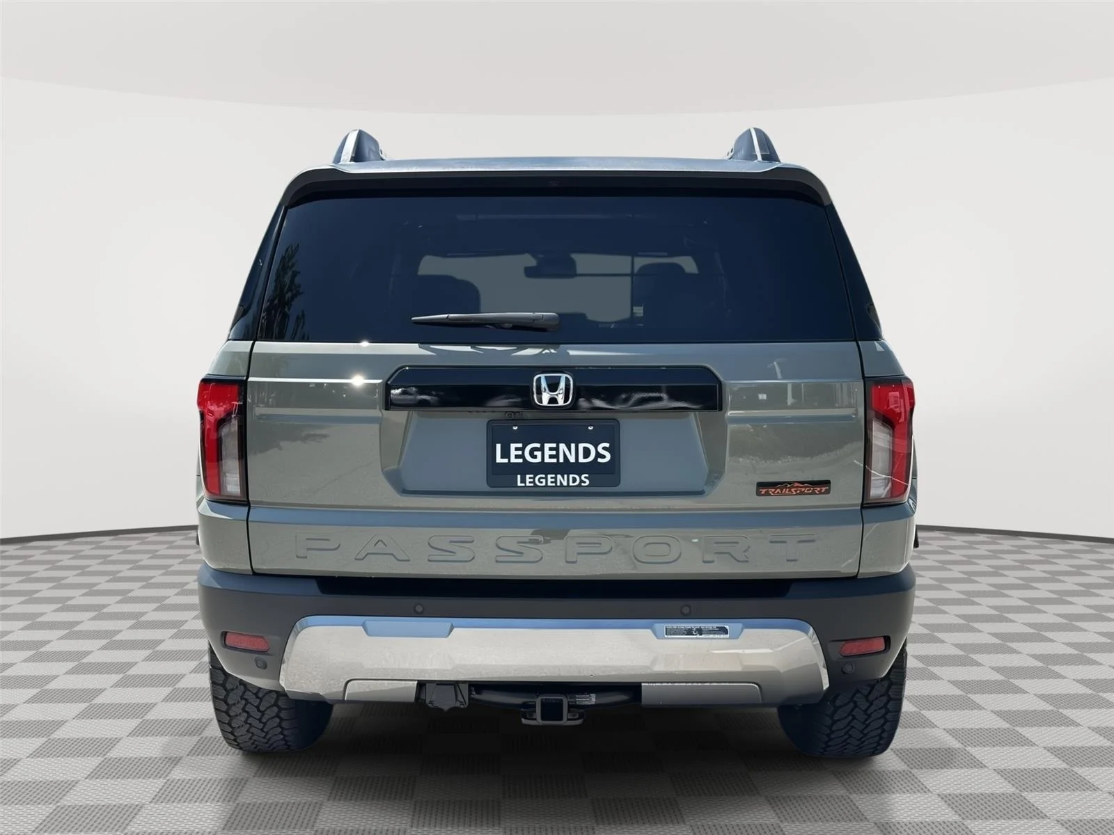 New 2026 Ash Green Metallic Honda TrailSport Elite image 4