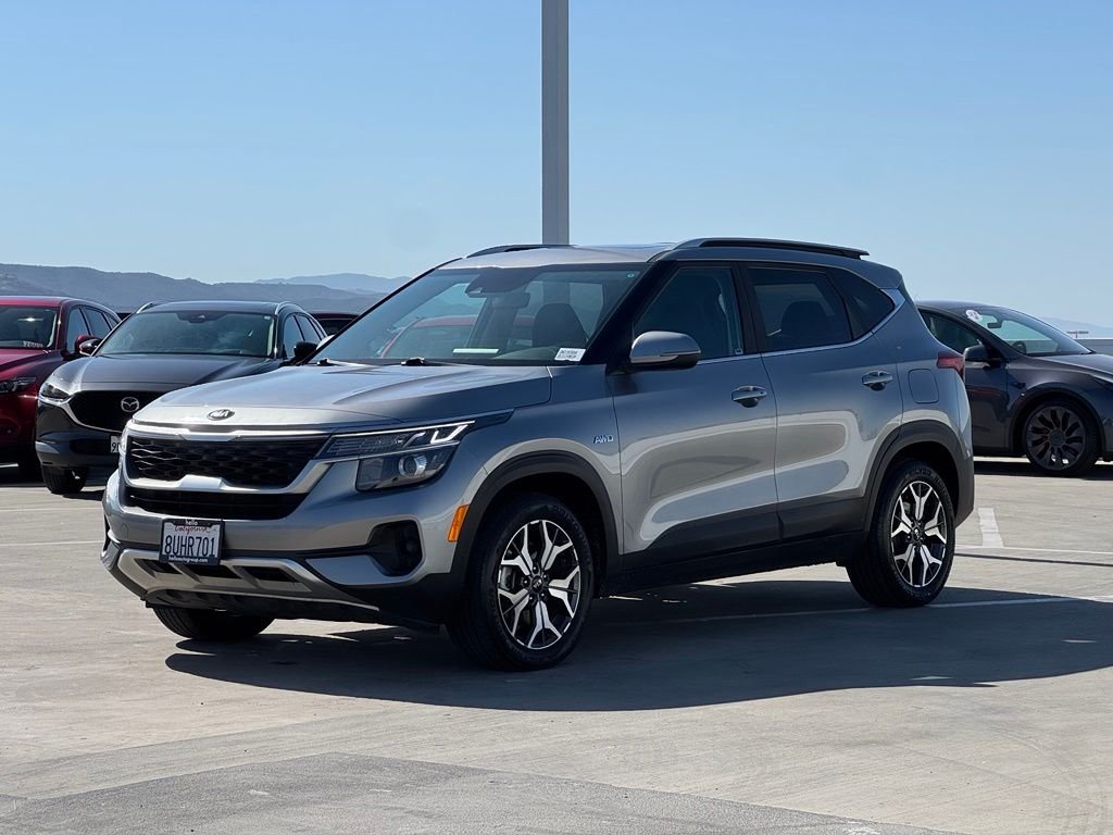 Used 2021 Steel Gray Kia EX image 5