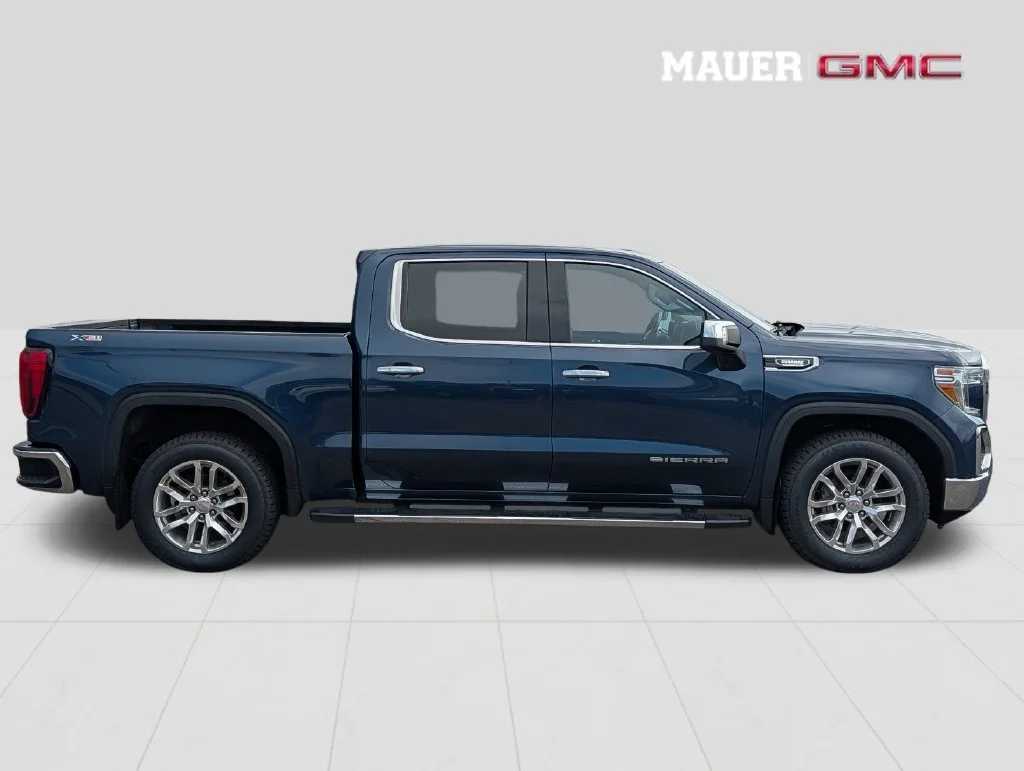 Certified 2021 GMC Sierra 1500 SLT with VIN 3GTU9DET0MG212335 for sale in Inver Grove Heights, Minnesota