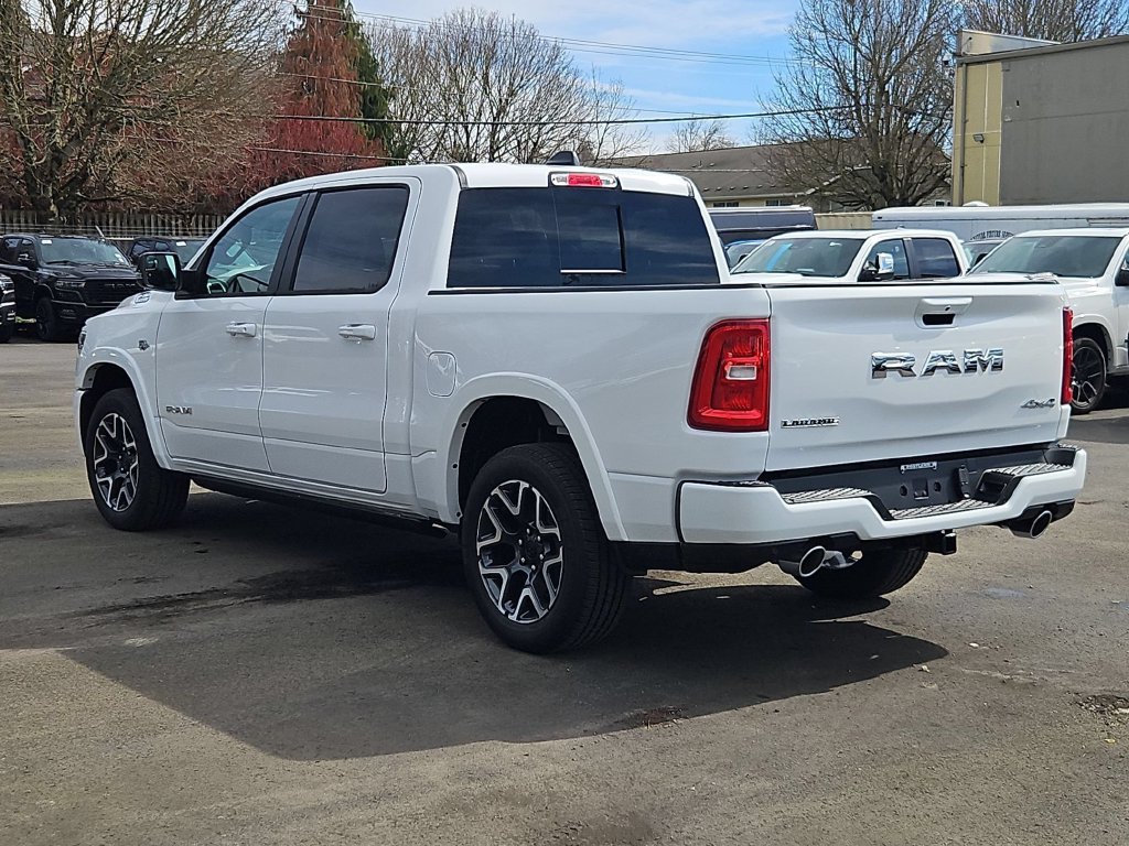 New 2026 Bright White Clear-Coat Exterior Paint RAM Laramie image 5