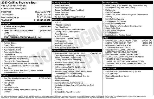 2023 Cadillac Escalade Sport AWD's photo