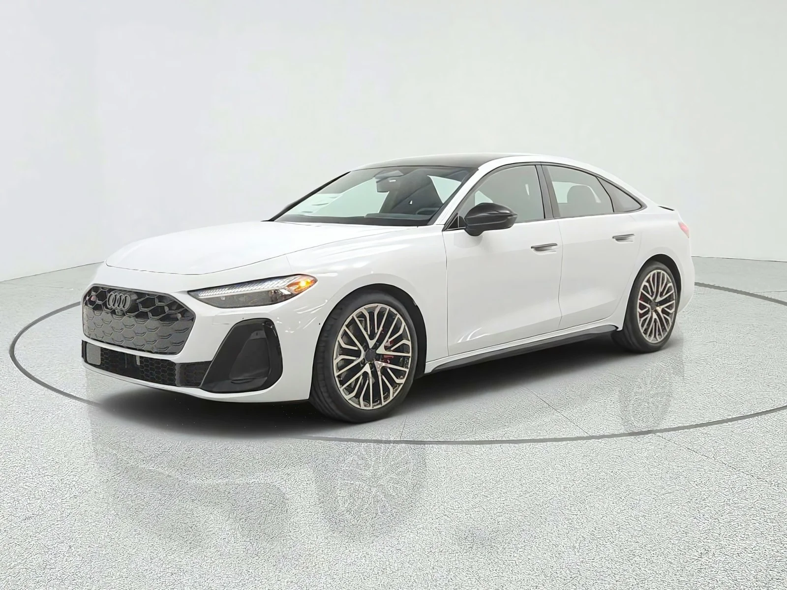 New 2026 Glacier White Metallic Audi Premium Plus 3.0 TFSI quattro image 1