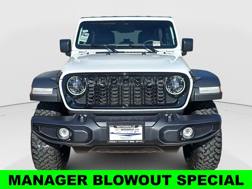 New 2026 Bright White Clear-Coat Exterior Paint Jeep Willys image 8