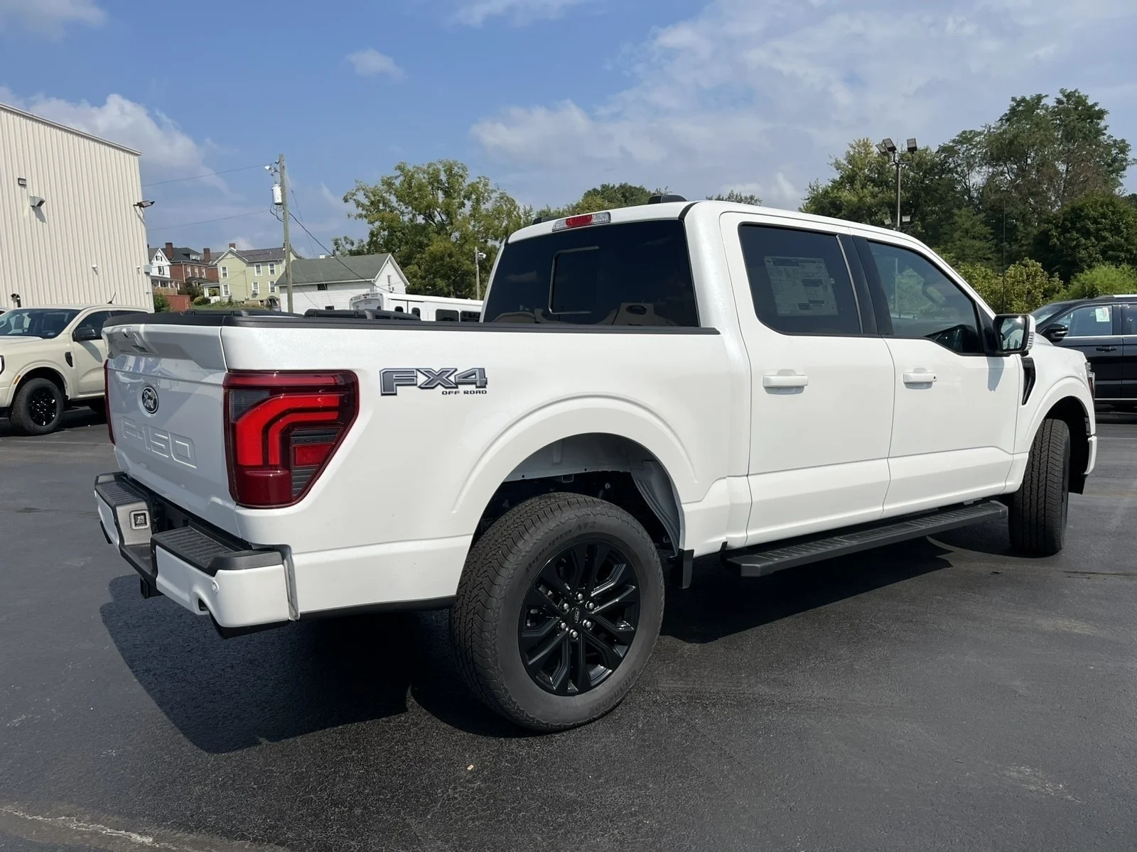 New 2026 Star White Metallic Tri-Coat Ford Lariat® image 6