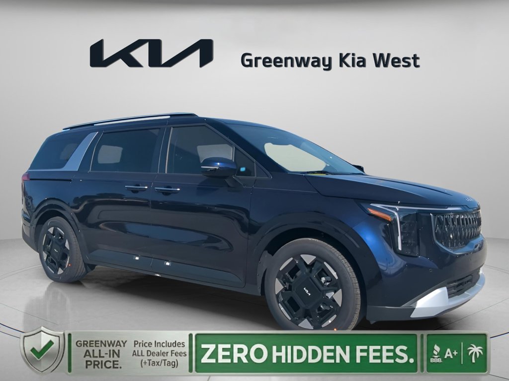 New 2026 Deep Chroma Blue Kia EX image 1