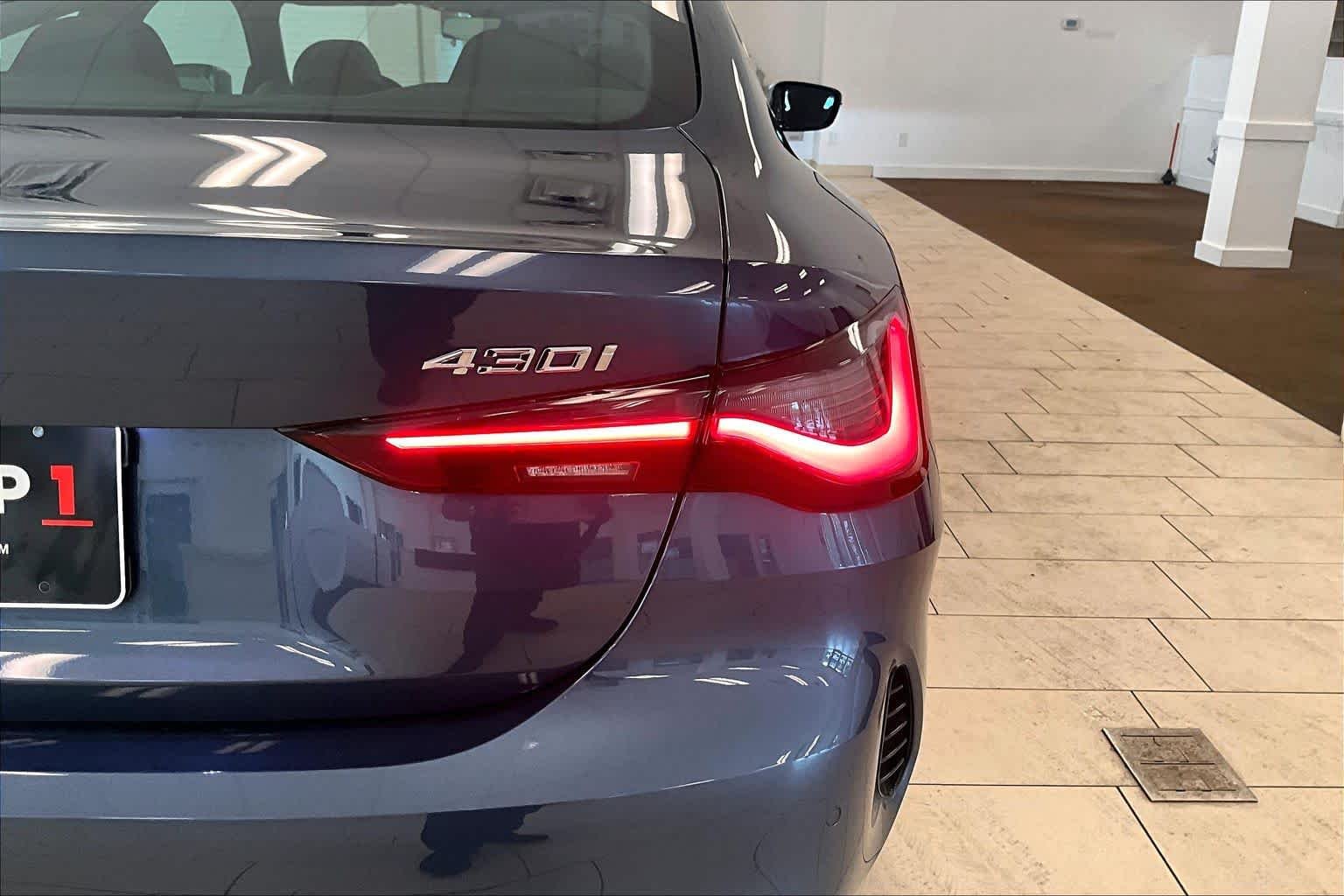 Used 2024 Arctic Race Blue Metallic BMW 430i image 28