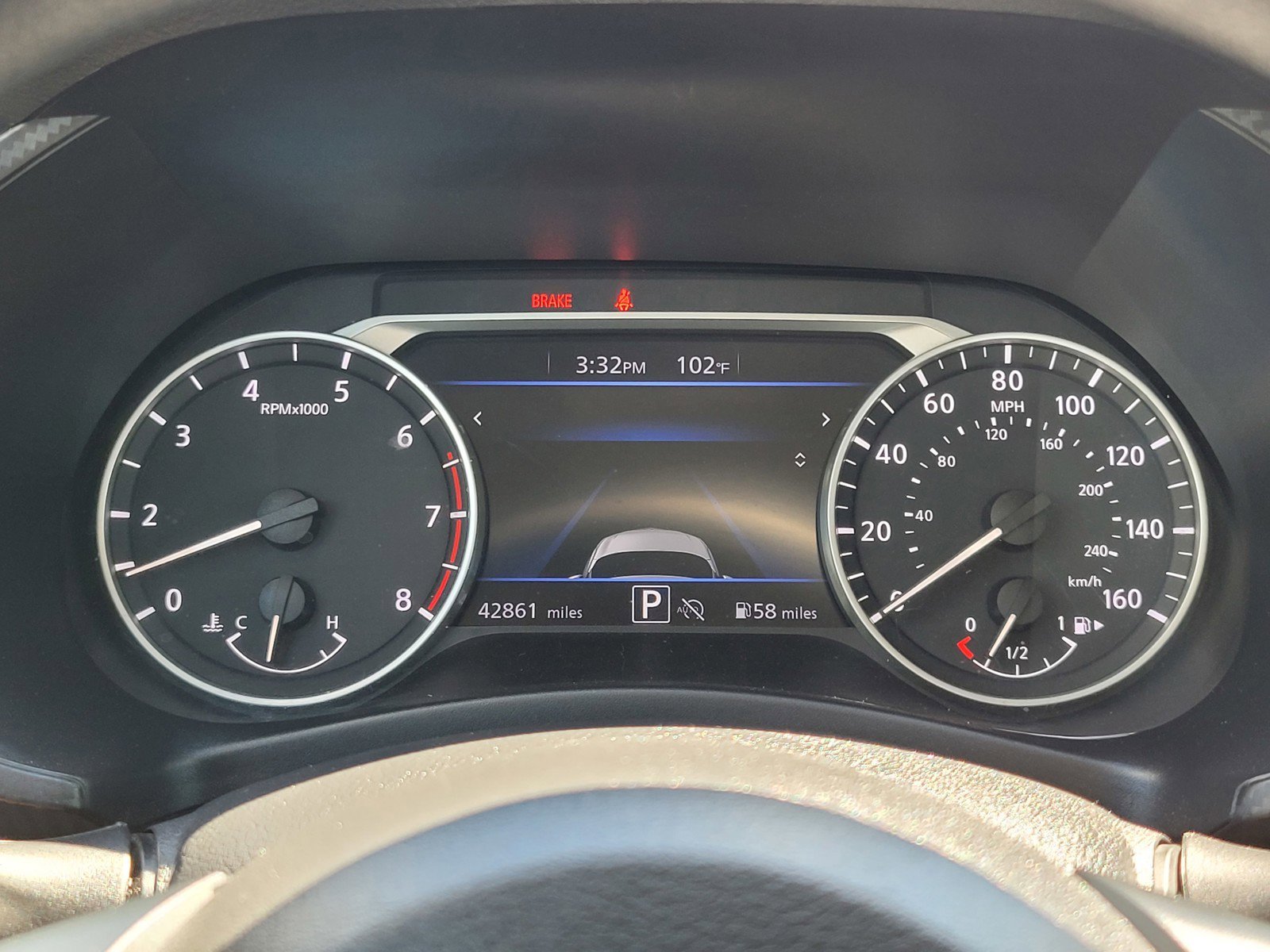 Used 2024 Atlantic Gray Metallic Nissan SV image 23