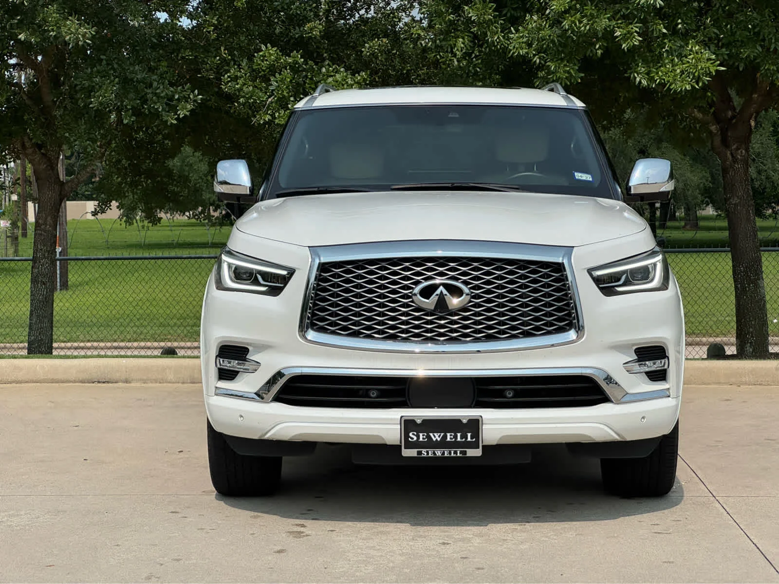 Certified Used 2023 Moonstone White INFINITI SENSORY image 2