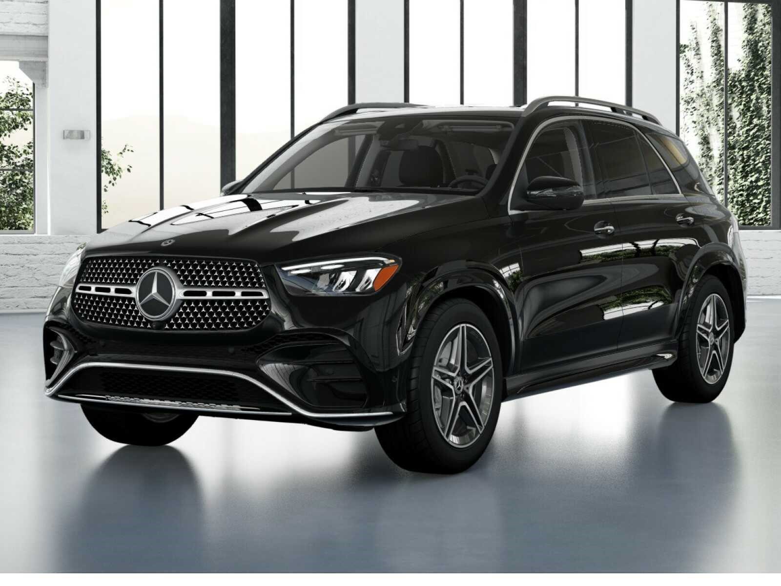 New 2026 Black Mercedes-Benz GLE 450 4D Sport Utility 4MATIC® image 2