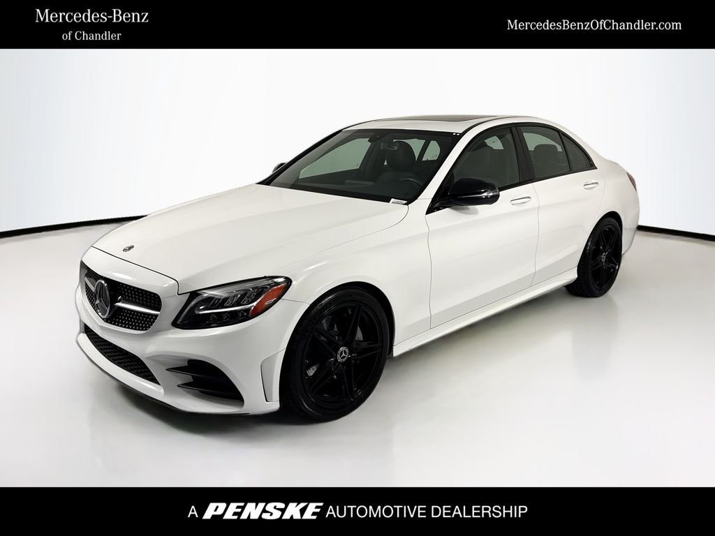 Used 2019 Polar White Mercedes-Benz C 300 image 1