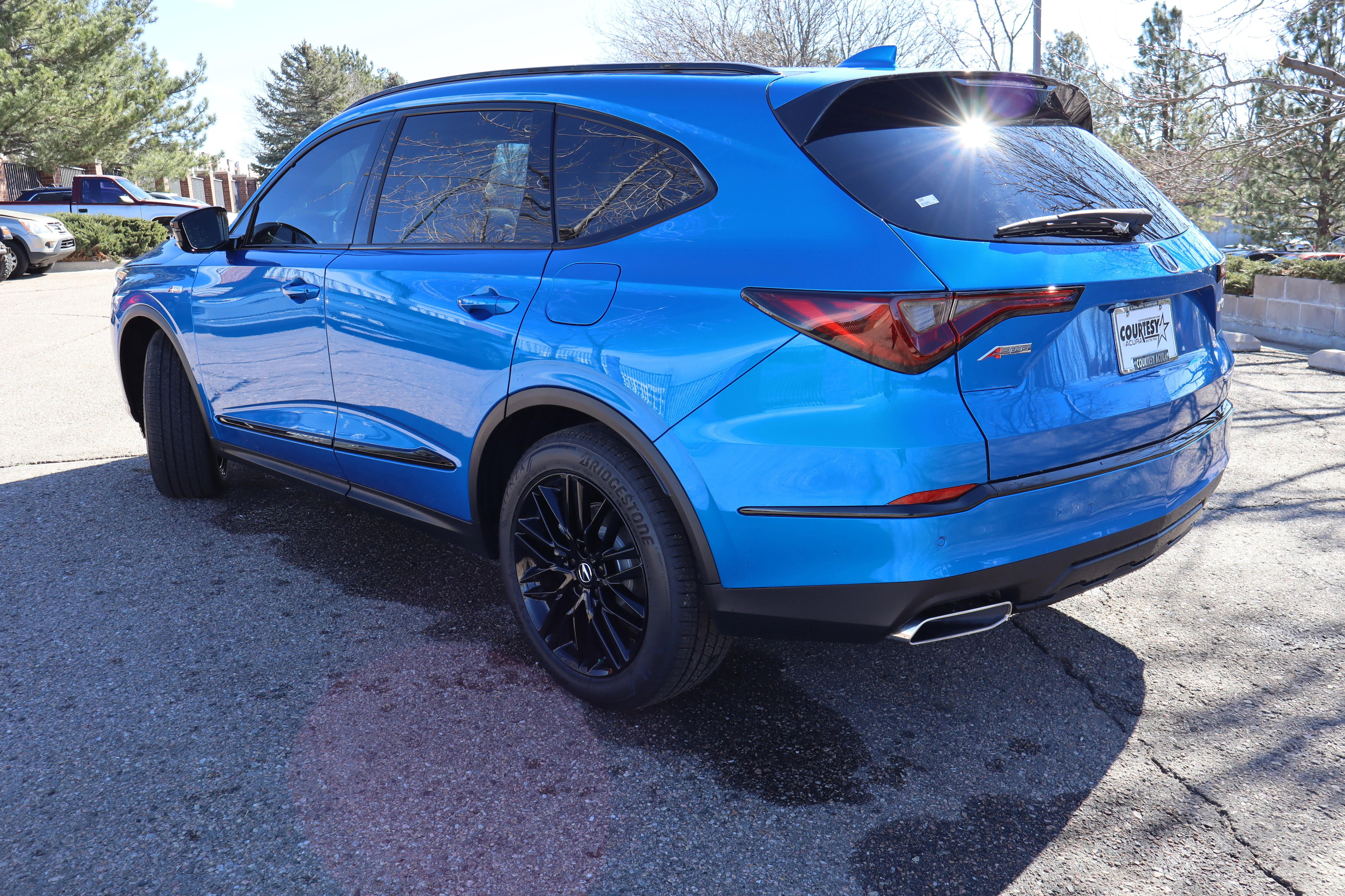 New 2026 Double Apex Blue Pearl Acura w/A-Spec Advance Package image 4