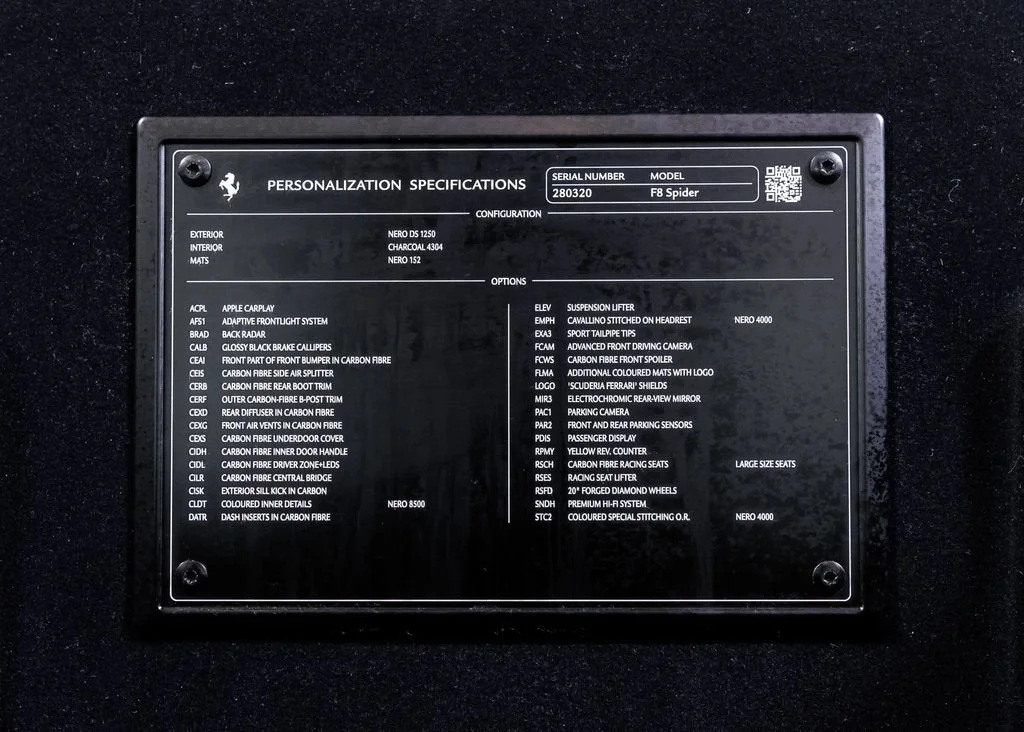 Certified Used 2022 Nero Ferrari Base image 44