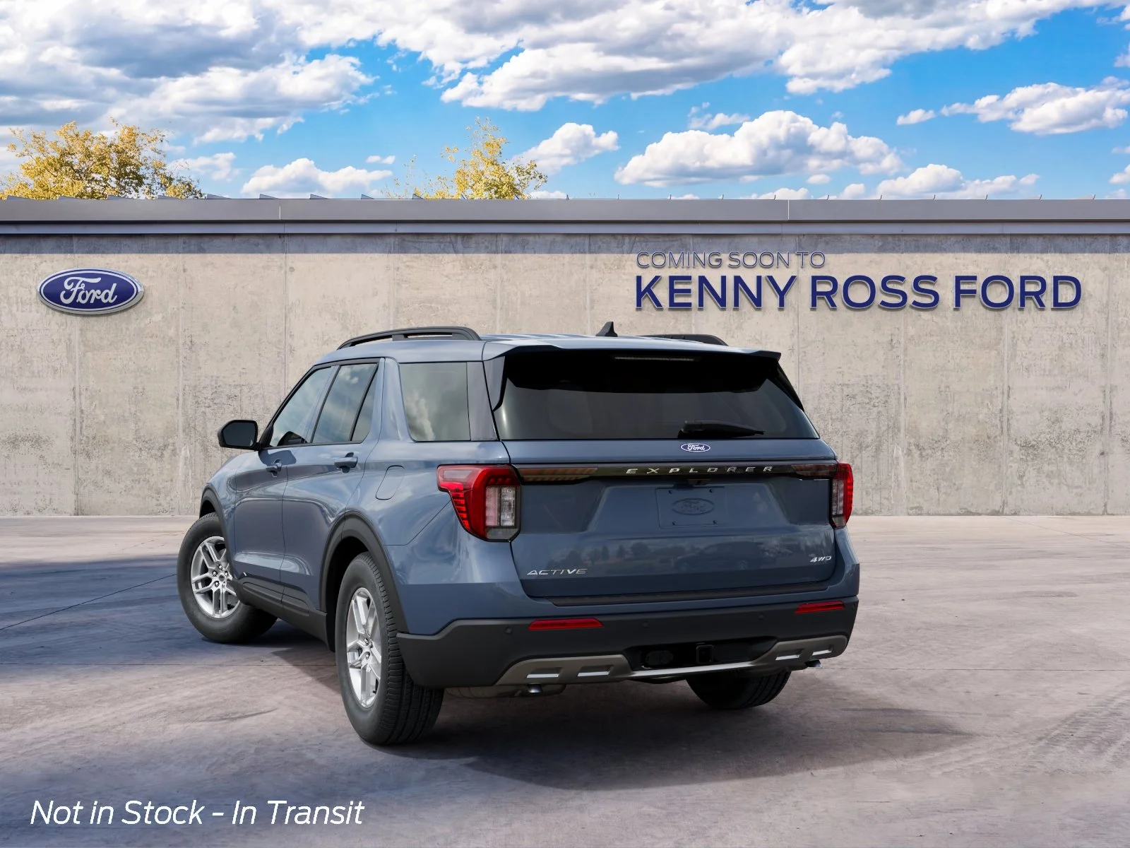 New 2027 Vapor Blue Metallic Ford Active image 8
