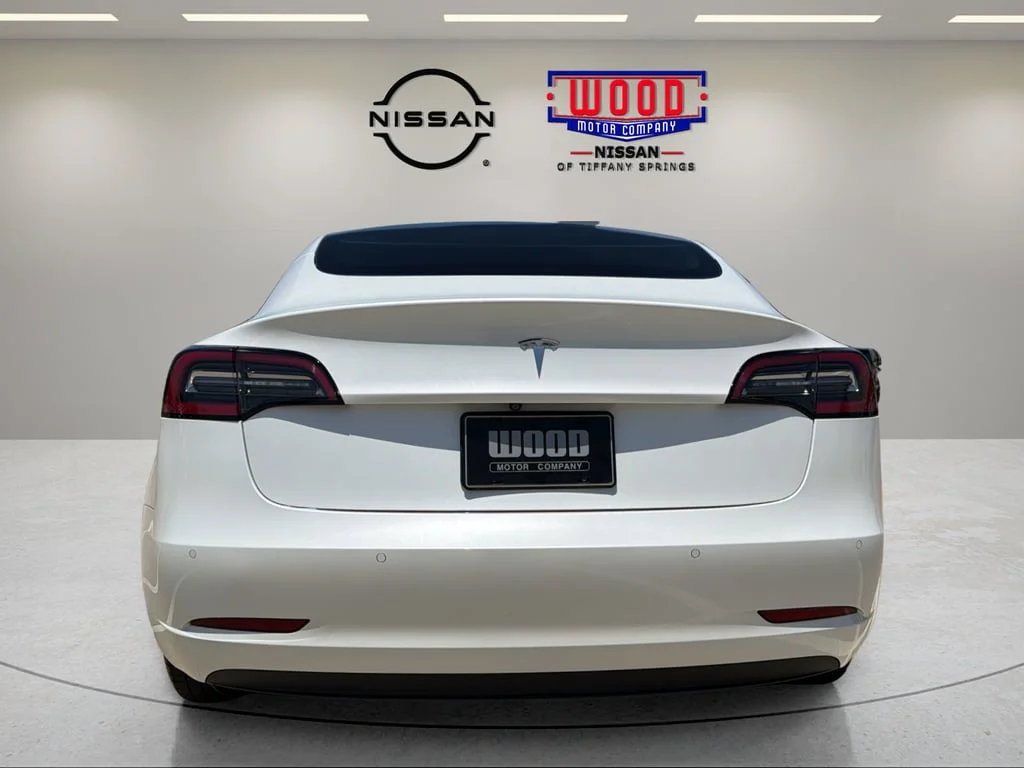 Used 2021 Pearl White Multi-Coat Tesla Standard Range Plus image 3