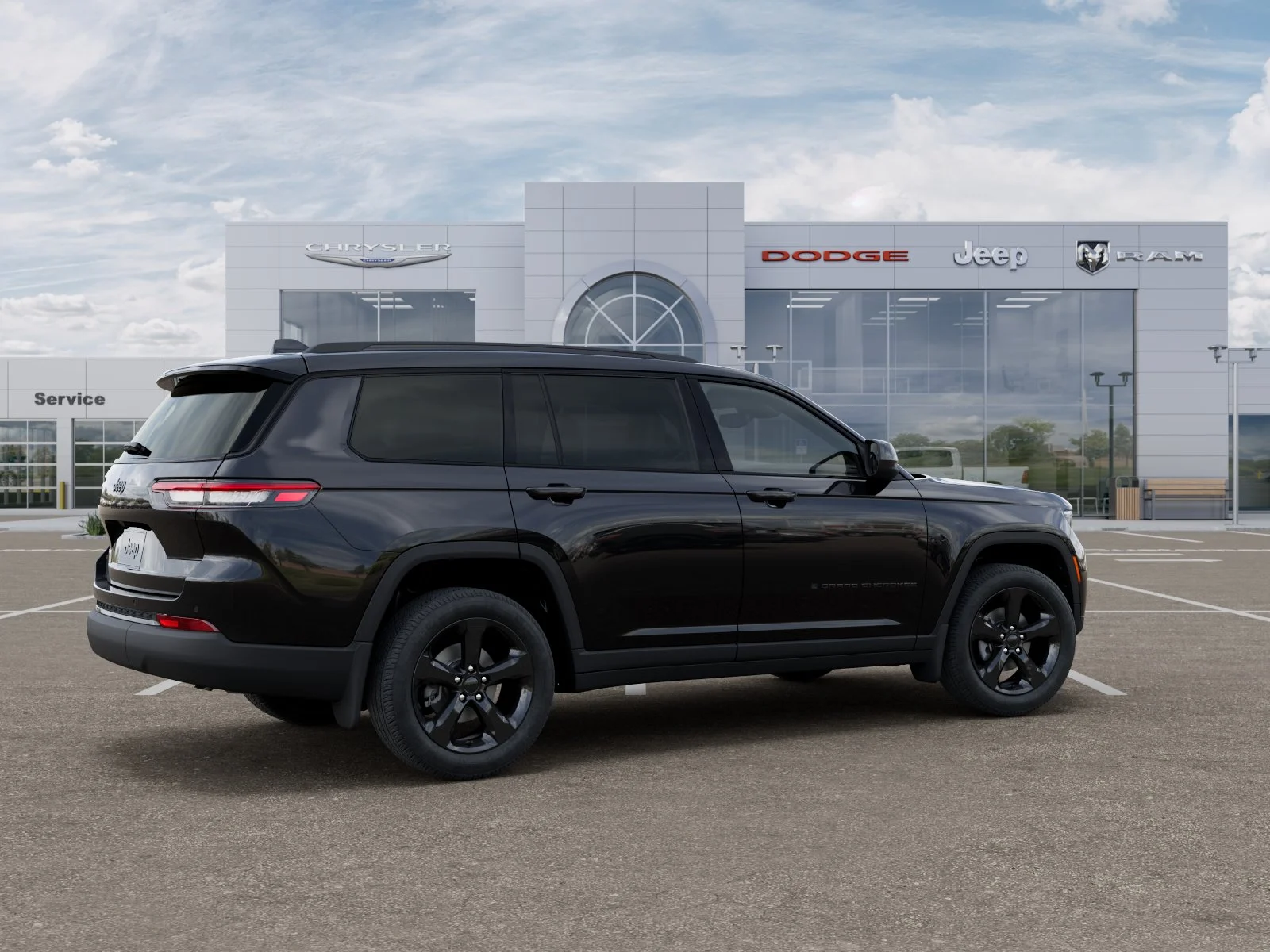 New 2025 Diamond Black Crystal Pearl-Coat Exterior Paint Jeep Altitude X image 20