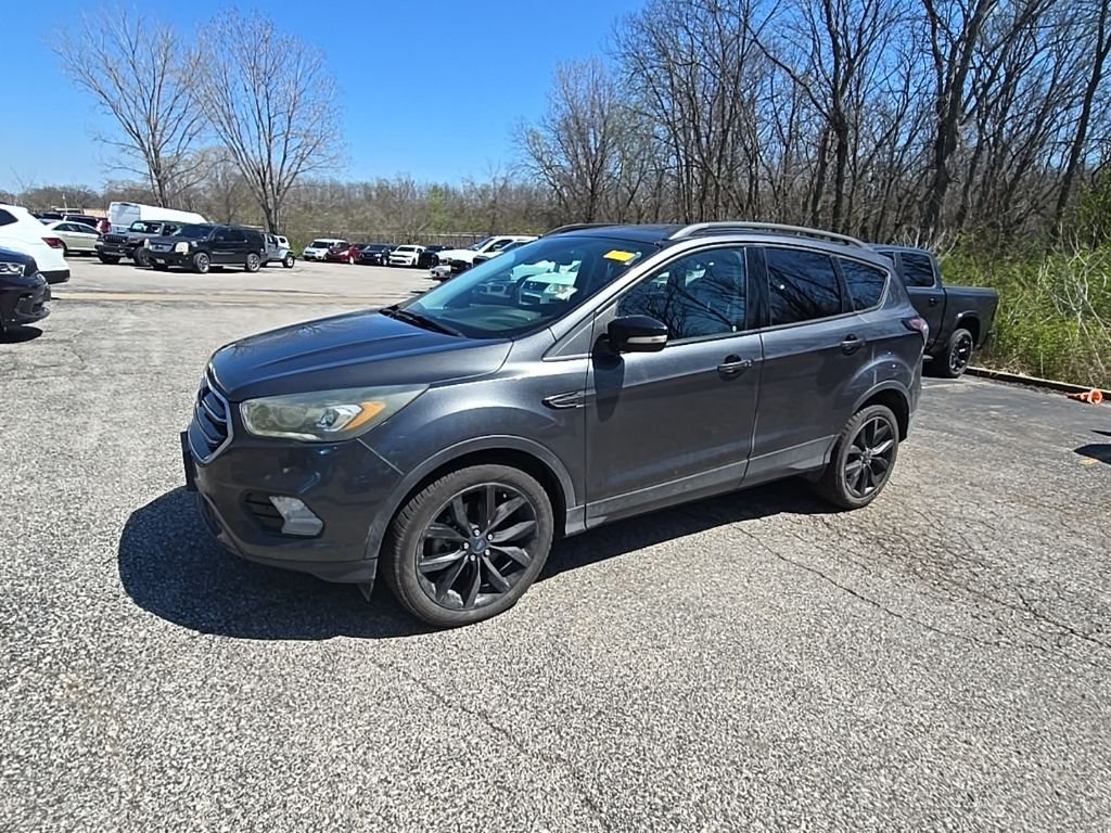 Used 2017 Ford Escape Titanium with VIN 1FMCU0J91HUC14686 for sale in Kansas City