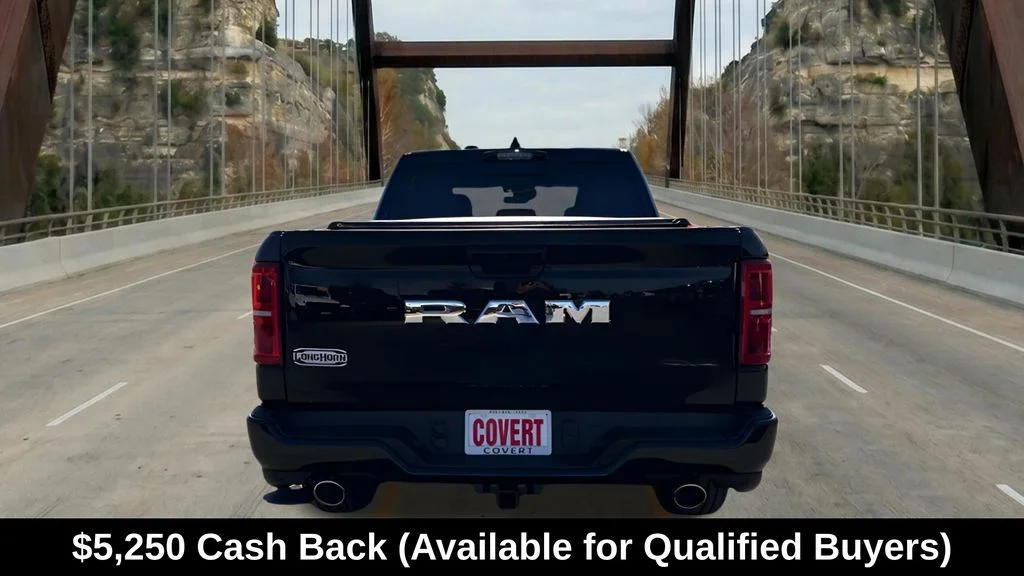 New 2026 Diamond Black Crystal Pearl-Coat Exterior Paint RAM Limited image 9
