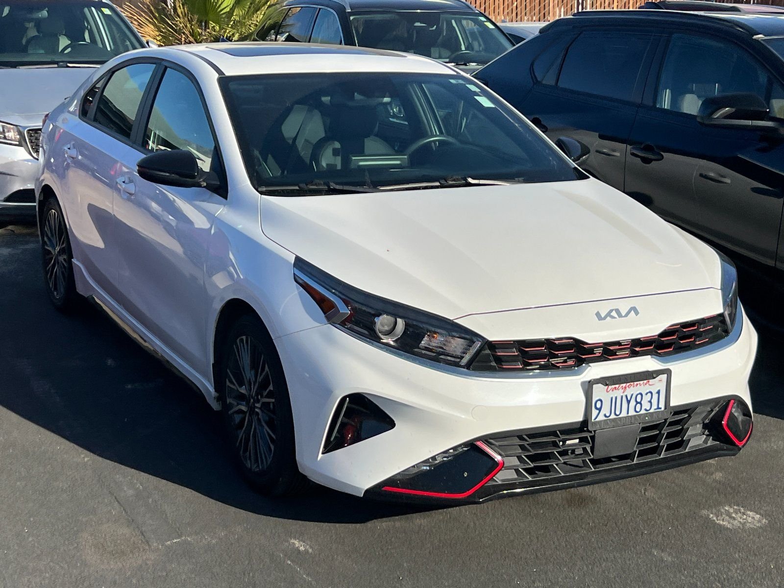 Certified Used 2023 White Kia GT-Line image 2