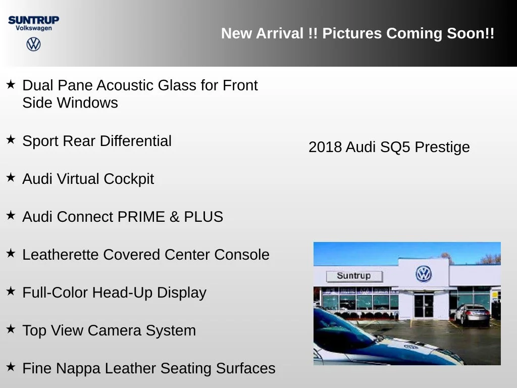 Used 2018 Black Metallic Audi 3.0T Prestige image 5