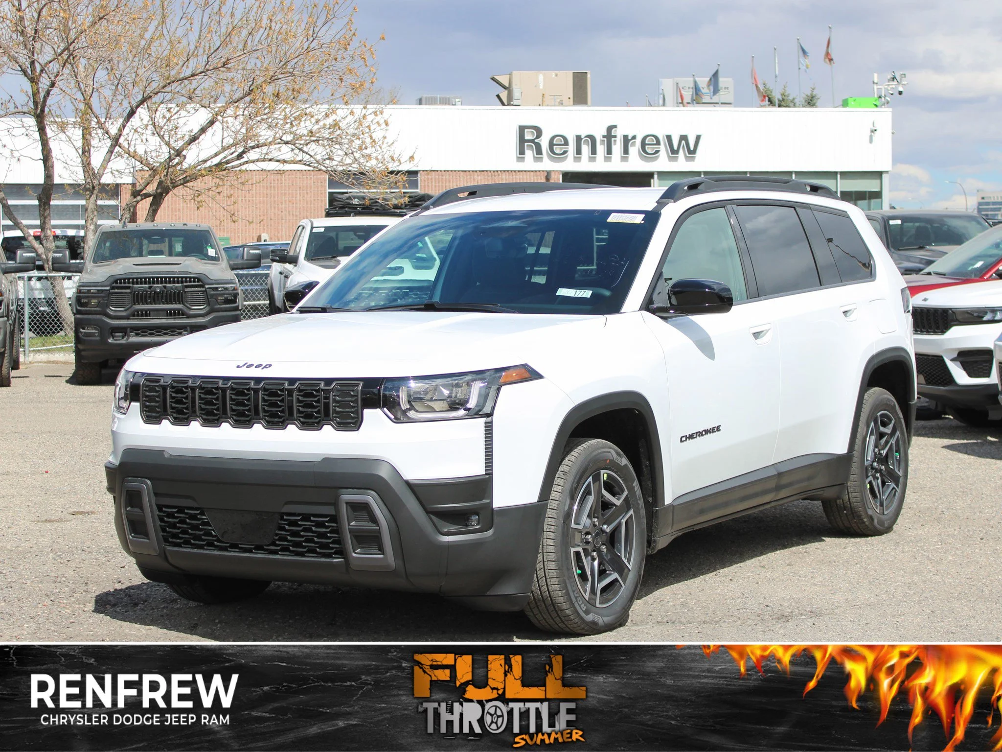 New 2026 White Jeep Laredo* image 1