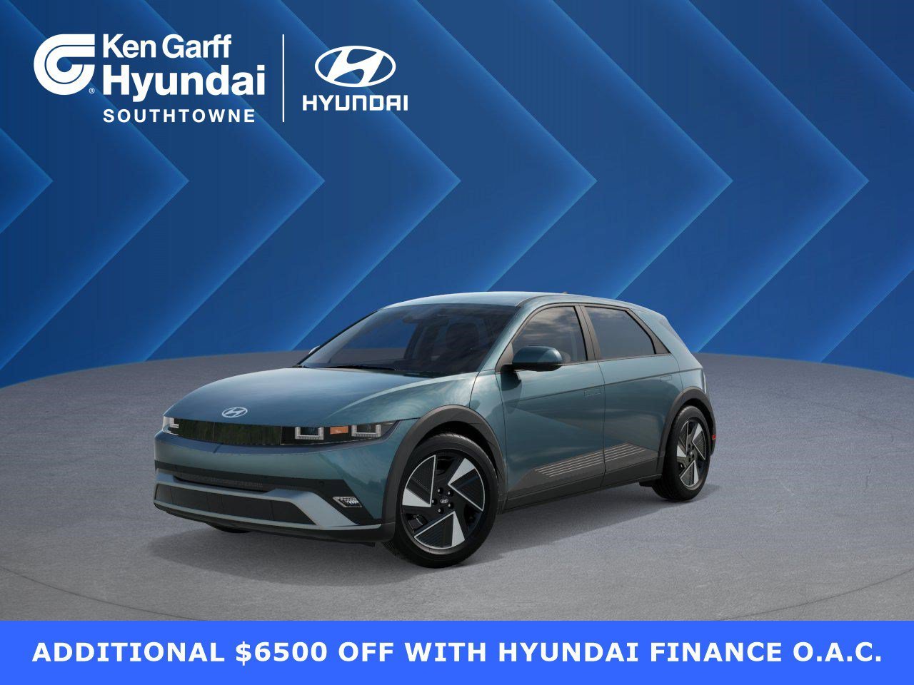 New 2026 Digital Teal Hyundai SE image 1